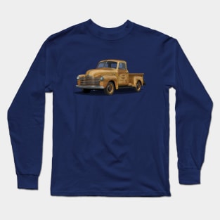 Rusty yellow 1949 Chevrolet pickup Truck Long Sleeve T-Shirt